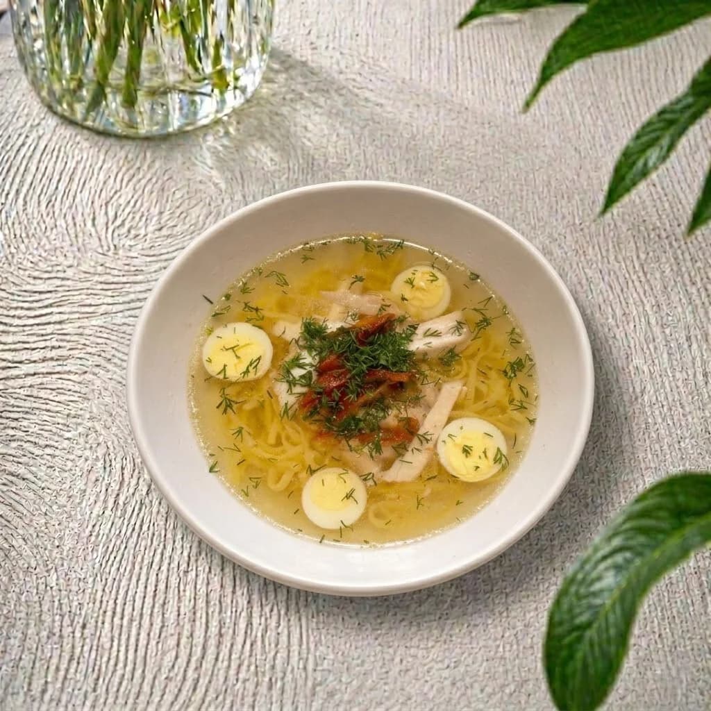 Куриная лапша
